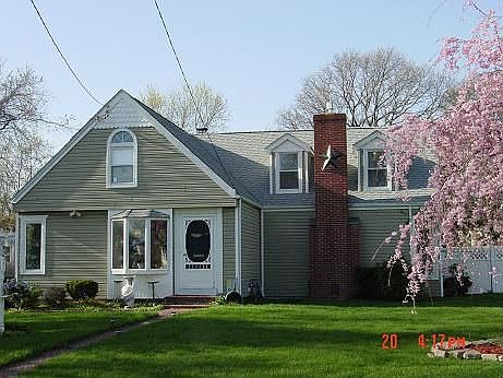 The front of the house