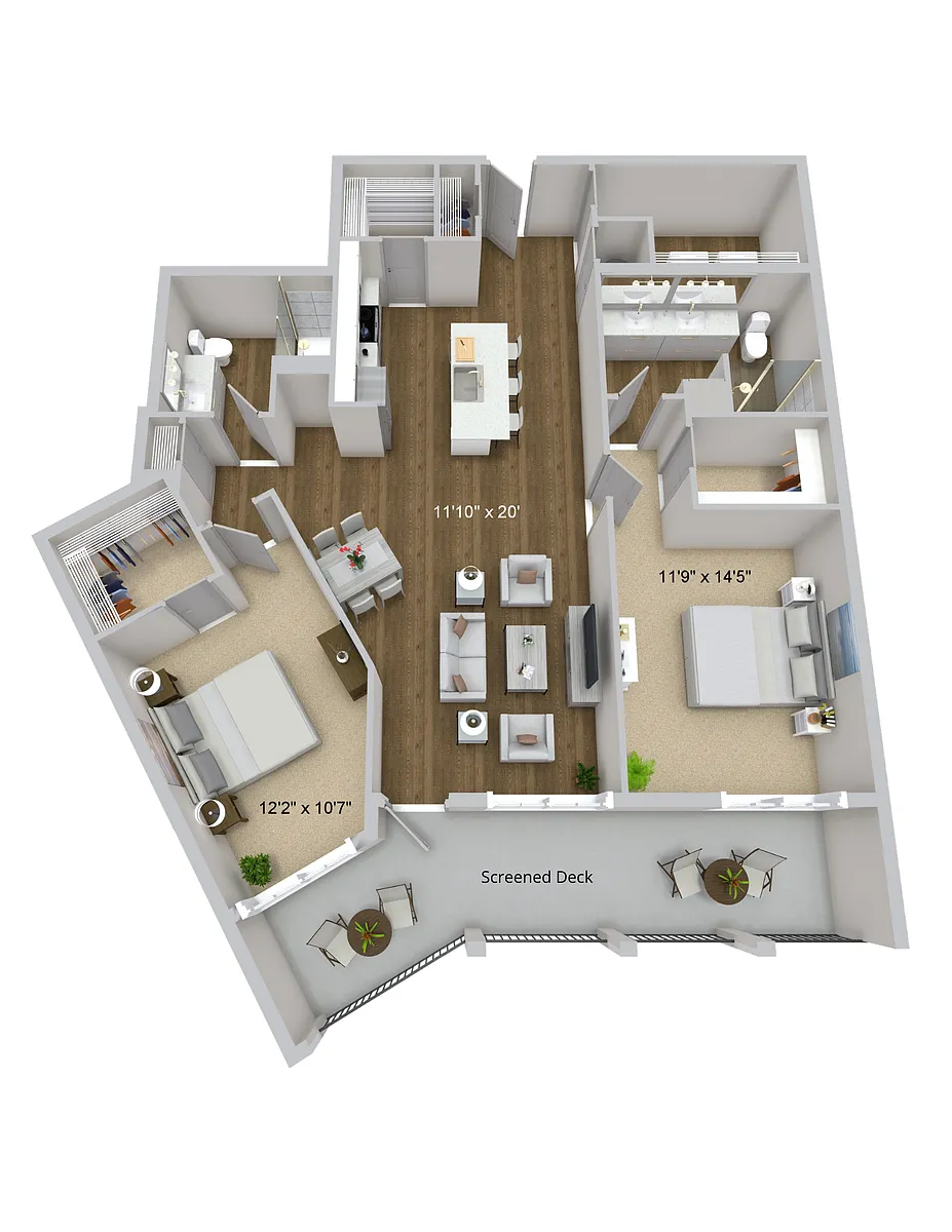 Floor plan Norman 2.2