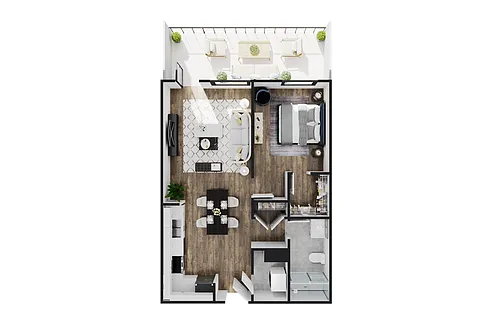 Floor plan 906