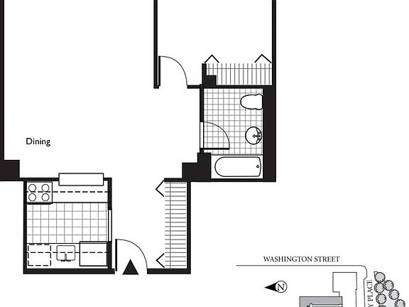 2nd image of 1 West St APT 2506