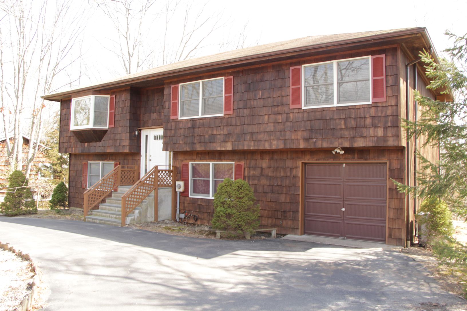 Mother Daughter on a quiet street in Noyac...crisp and clean