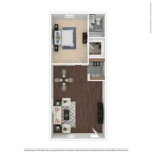 Floor plan 1Bedroom