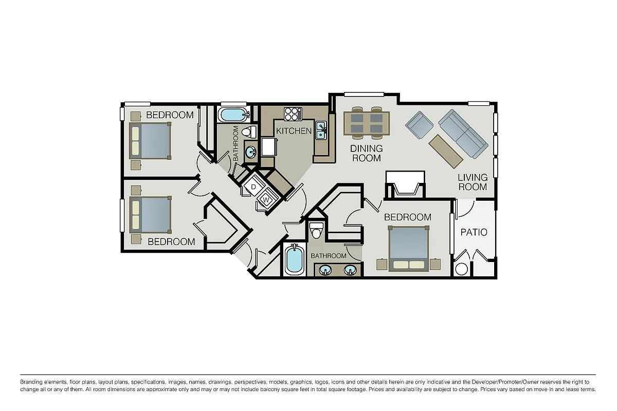 Floor plan The Catalina