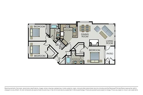 Floor plan The Catalina