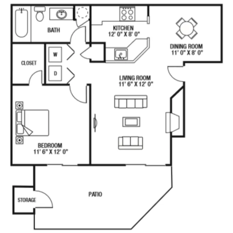 Floor plan Blackmore