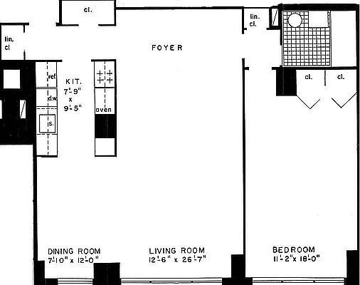 1st image of 245 E 19th St APT 19D