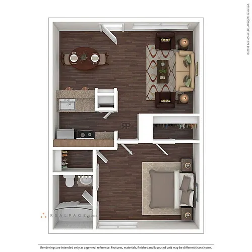Floor plan The 608