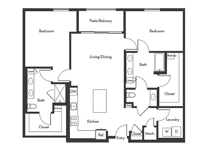 Floor plan B05