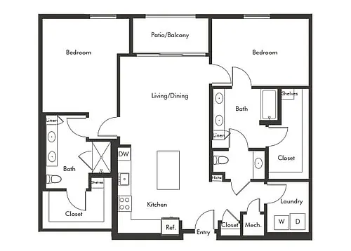 Floor plan B05