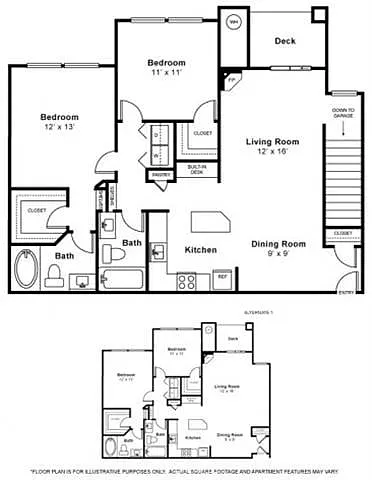 Floor plan Taylor Ridge