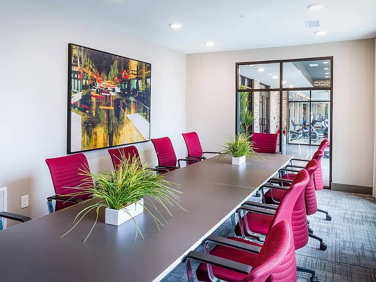 Reserve space in our conference room