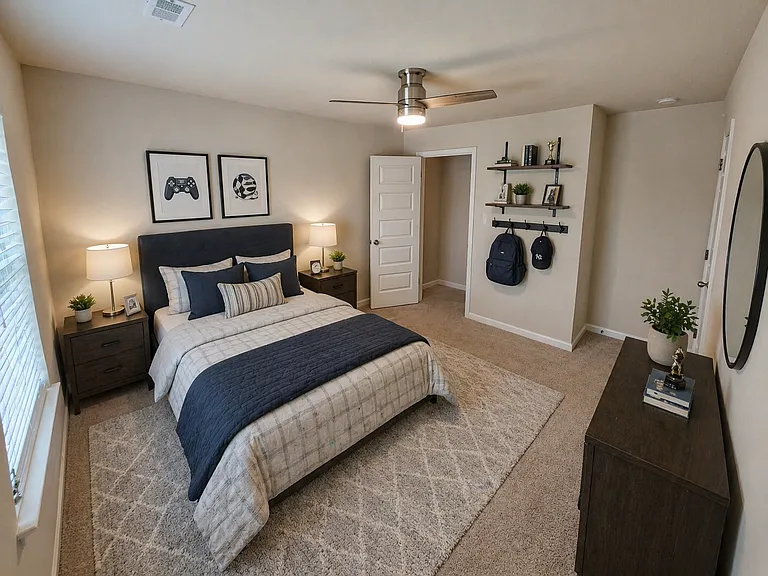 Upstairs bedroom 2