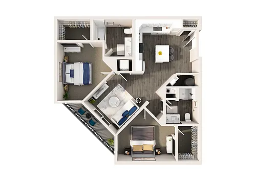 Floor plan The Laurel Terrace