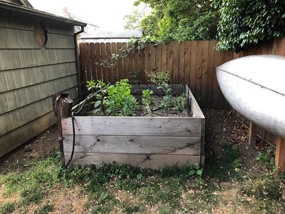1 of 3 raised beds with irrigation