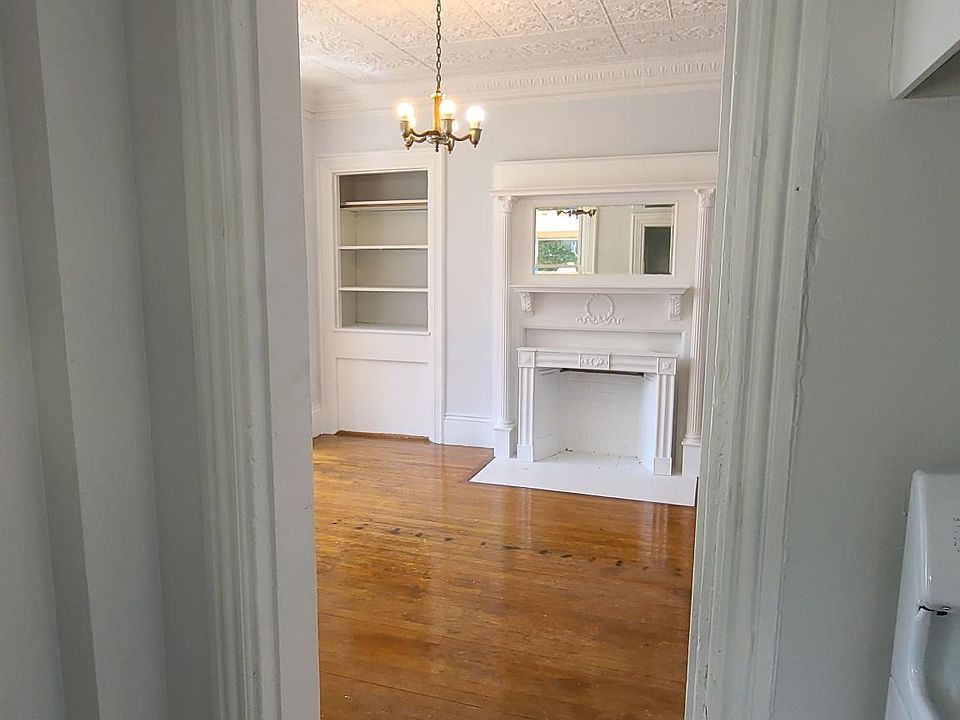 Kitchen entrance into living room