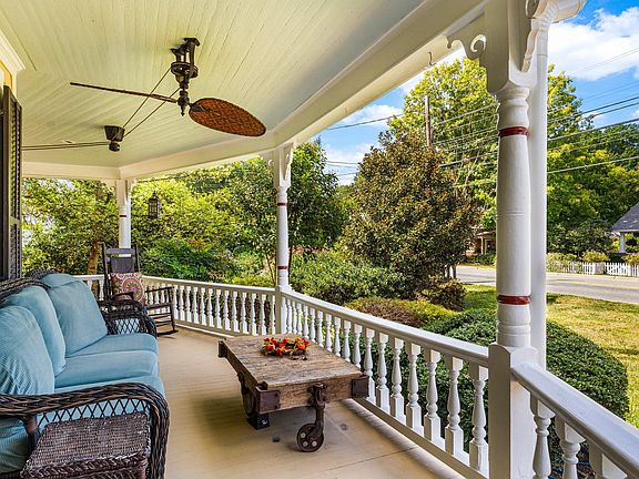 Cozy front porch living.