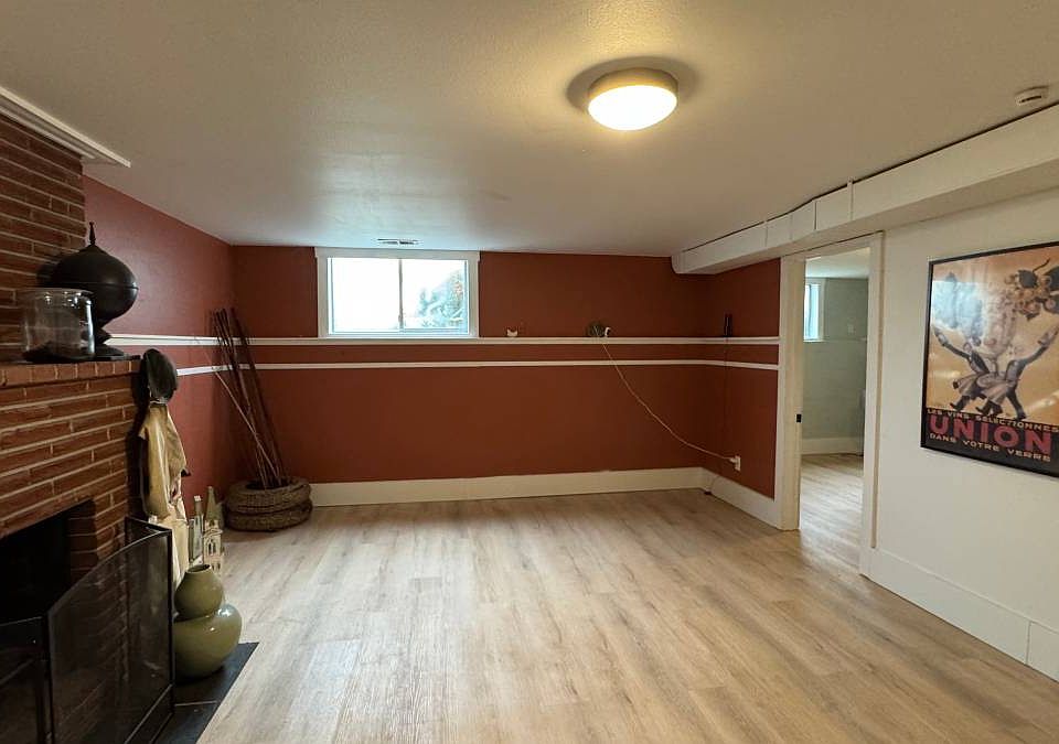 side view of family room