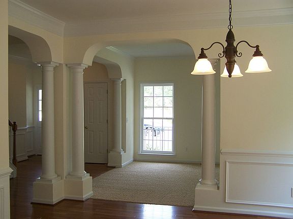 Elegant columns throughout!