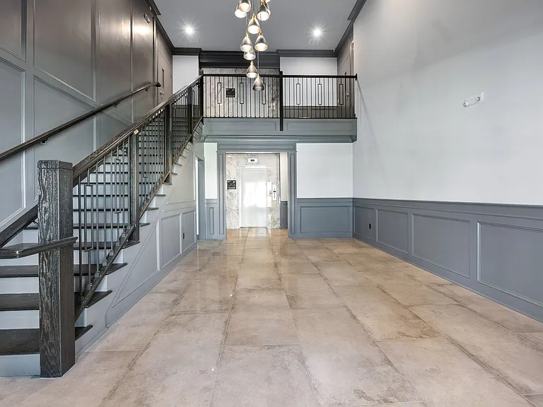 Foyer and elevator