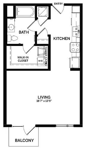 Floor plan The Charge