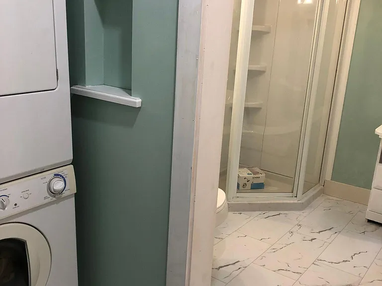 Laundry off kitchen