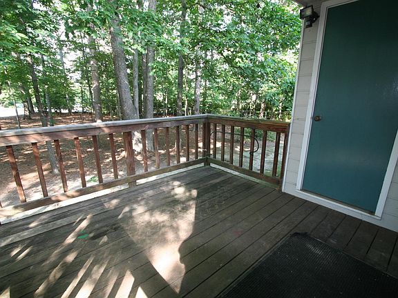 Deck and storage room