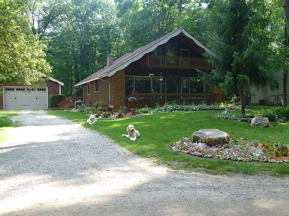 Front & detached garage