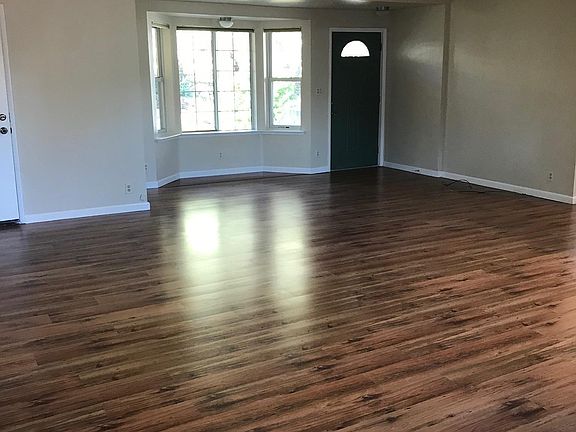 View of living room and front door.