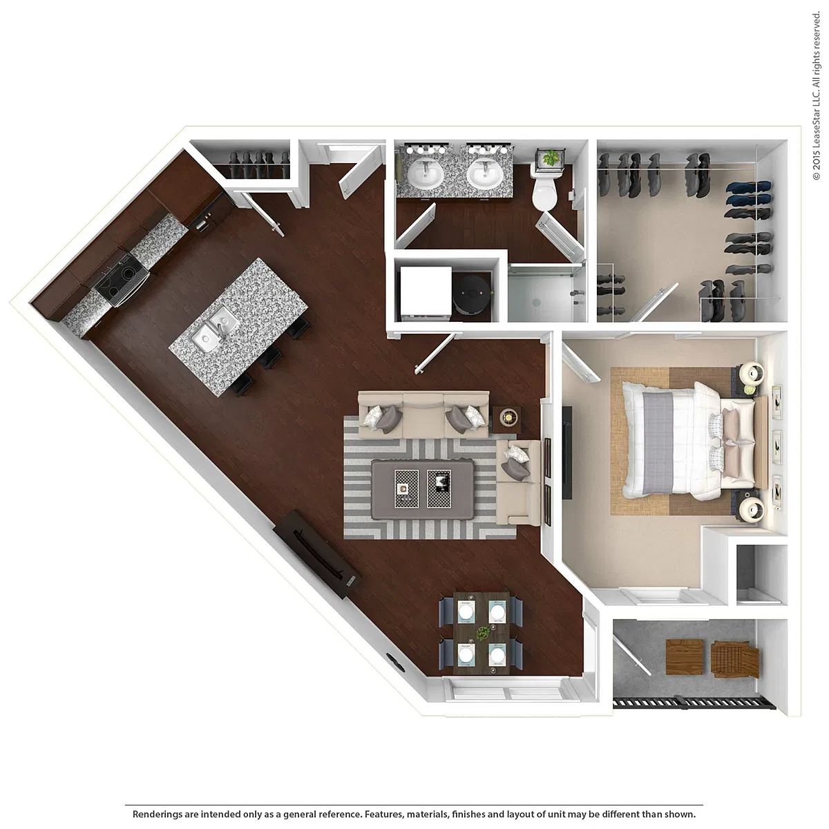 Floor plan Hendrix