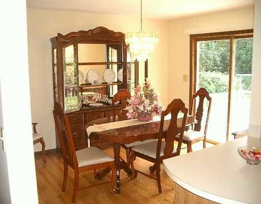 Dining Room w/ Hardwood Floors