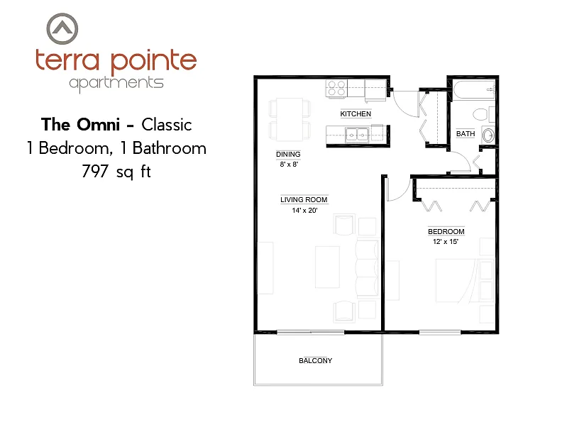 Floor plan The Omni - Classic