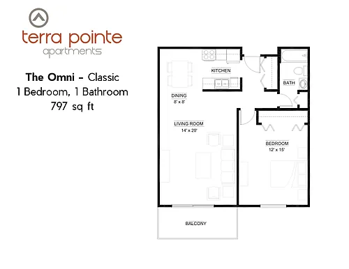 Floor plan The Omni - Classic