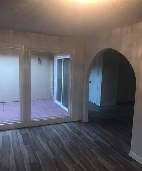 Another view of dining area, ready for Thanksgiving or Christmas dinner