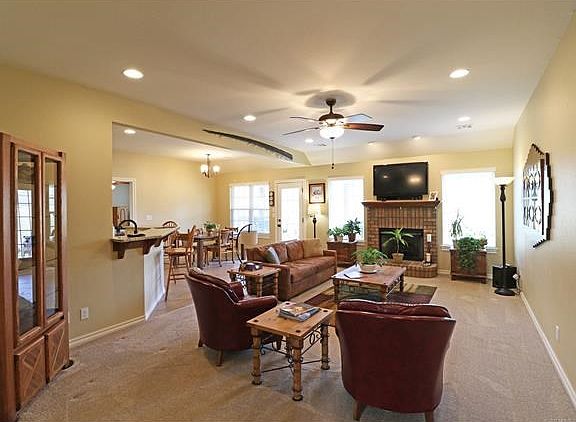 Living Room from Entry Hall