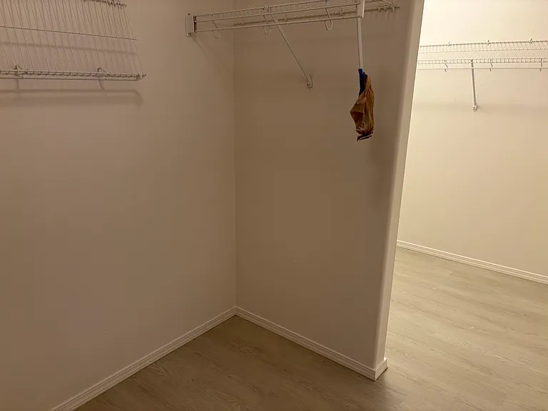 Master Bedroom No. 1 with double Sectional 
walk-in Closet