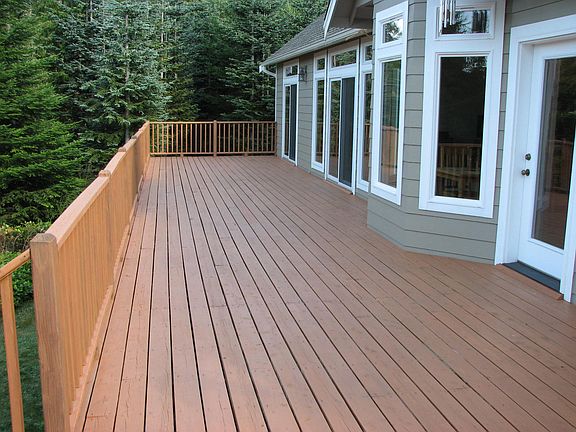 Open Back Deck