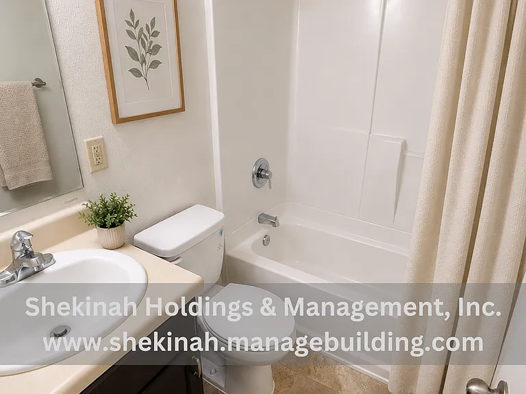 Bathroom (Virtually Staged)