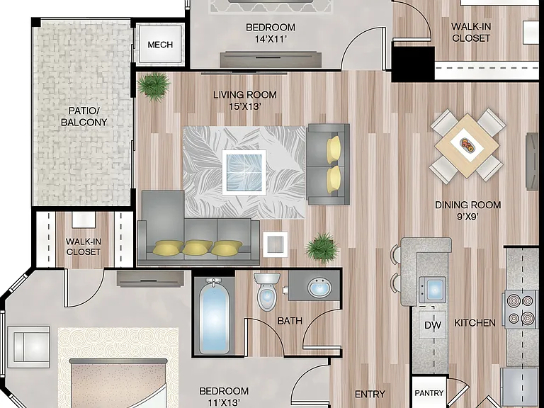 1165 Square Feet 1165 Square Feet