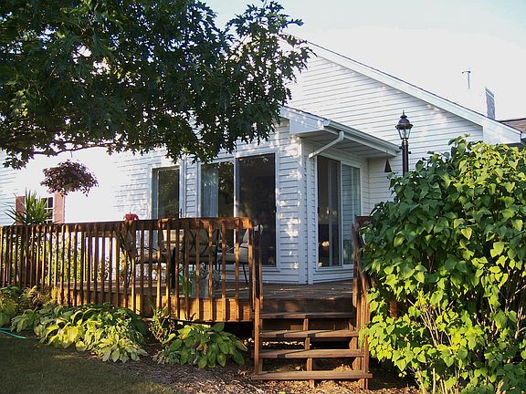 Sunroom and deck