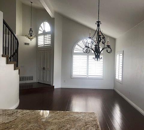 Living and dining rooms