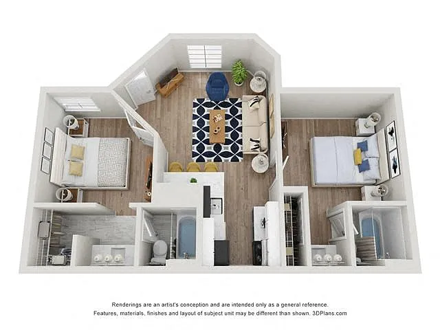 Floor plan Adele Renovated