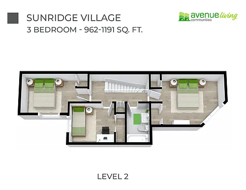 Floor plan - 3 Bedroom