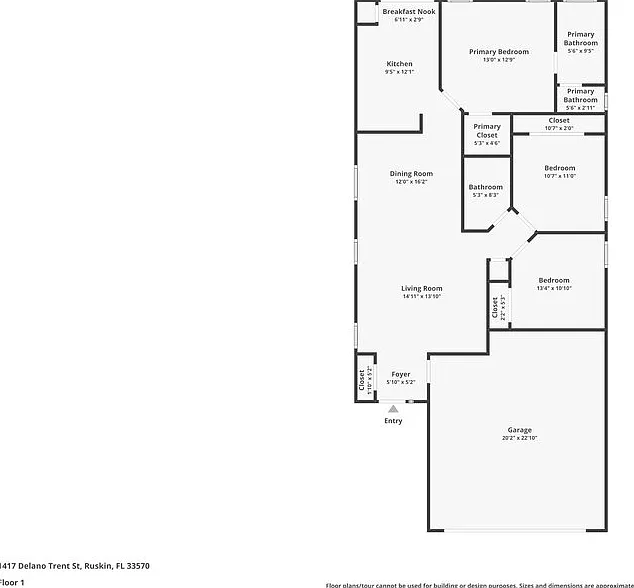 3 bed, 2.0 bath, 1335 sqft, $1,915 — Photo 2