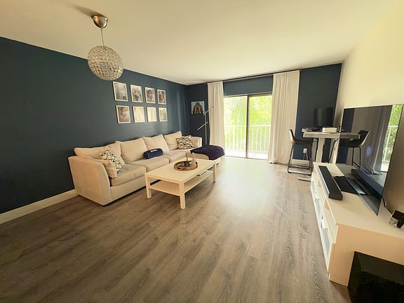 Spacious and bright living room area