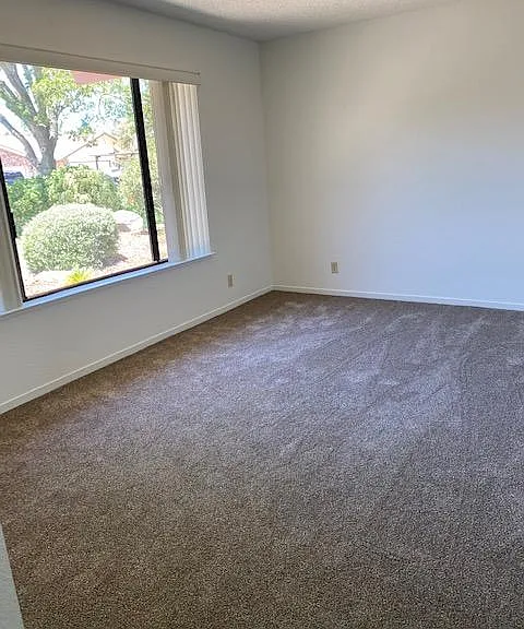 View of front yard from large Living/formal dining, or office.