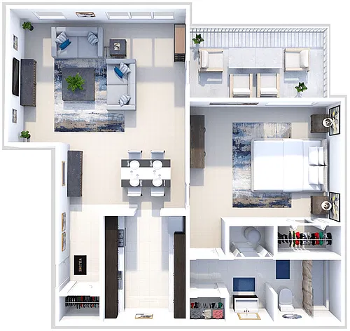 Floor plan The Cove