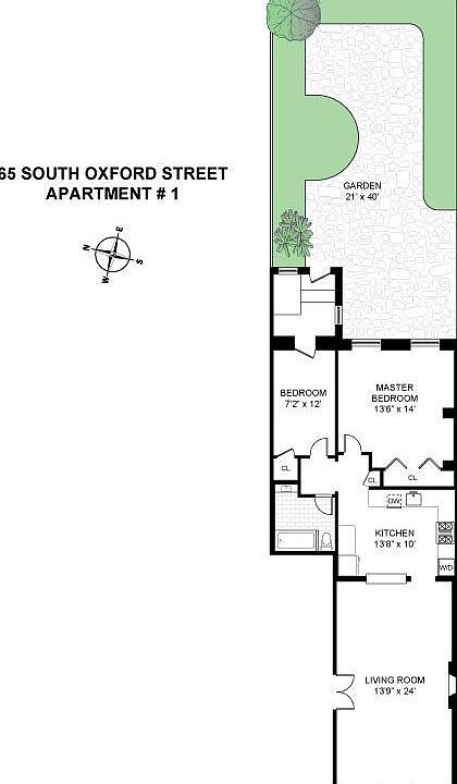 1st image of 65 S Oxford St APT 1