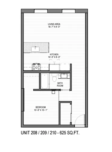 Floor plan 204