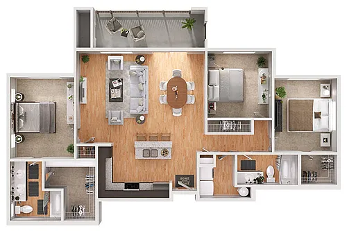 Floor plan C2A
