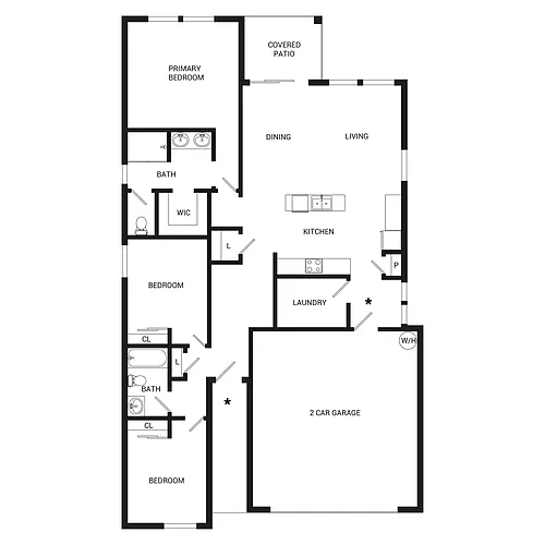 Floor plan Leslie